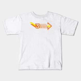 1977 - Torino Stocker Wide (White) Kids T-Shirt